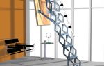 Удобная алюминиевая раздвижная лестница для любых работ