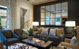 Использование зеркал в интерьере гостиной для увеличения пространства: 5 секретов