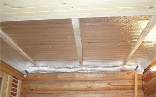 Как утеплять потолок в бане: 5 советов надежной изоляции