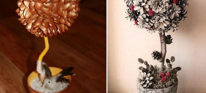 Топиарий из природного материала: естественная красота своими руками