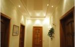 Обустраиваем потолок в коридоре из гипсокартона: фото, дизайн и 4 преимущества