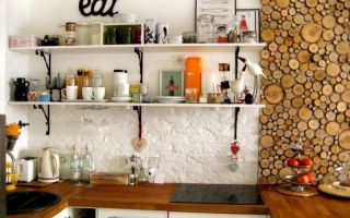 Кухонная стенка: 20 идей оформления