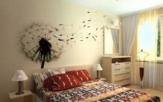 Как украсить стены в спальной комнате: 10 идей оформления