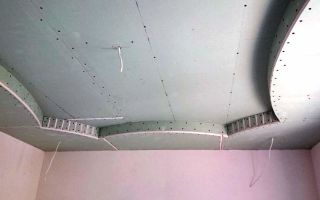 Сделать самому – двухуровневые потолки из гипсокартона