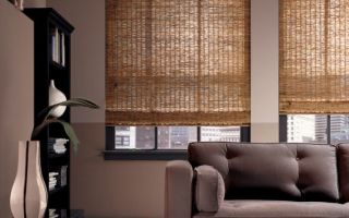 Натуральные бамбуковые шторы: достоинства дизайна