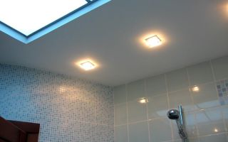 Светильники в ванную комнату на потолок: какие выбрать