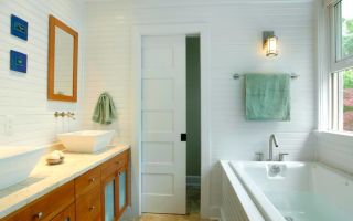 Как выбрать и установить раздвижные двери для ванной