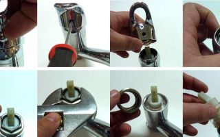 Инструкция как разобрать однорычажный смеситель шарового типа и починить самостоятельно
