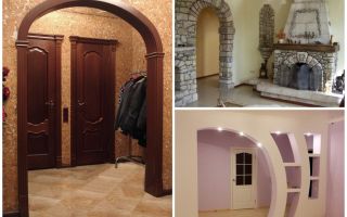 Идеи арок в зал: фото и 5 материалов для создания