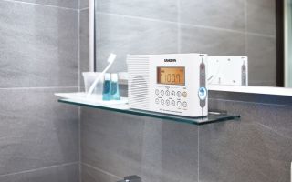 Каким должно быть радио для ванной комнаты: 3 разновидности модели