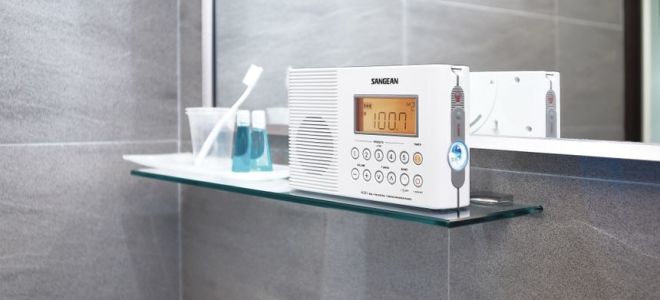 Каким должно быть радио для ванной комнаты: 3 разновидности модели