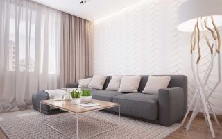 Серый диван в интерьере гостиной: 30 фото, идей и сочетаний