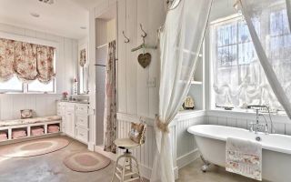 Уютная ванная в стиле прованс: 7 характеристик направления