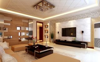 Как спроектировать современный и органичный дизайн потолка в зале