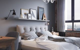 Спальня в серых тонах: 5 оттенков вашего стиля