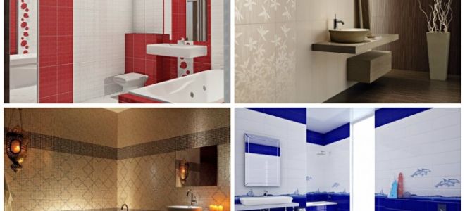 Как выбрать настенную плитку для ванной: 5 типовых особенностей