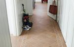 Плитка на полу в коридоре: правильные и практичные решения
