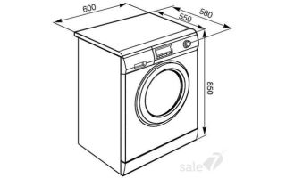 Универсальные стиральные машины: 3 типа размера