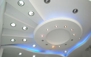 Лучшее освещение – точечные светильники для гипсокартонных потолков