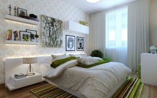 Необычная спальня: сиреневая фантазия для комнаты сна