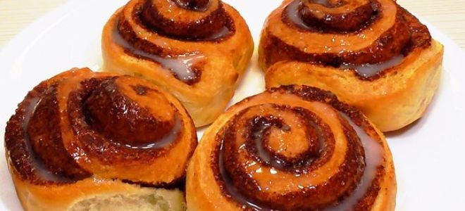 Вкусная булочка с корицей: быстро, просто, вкусно