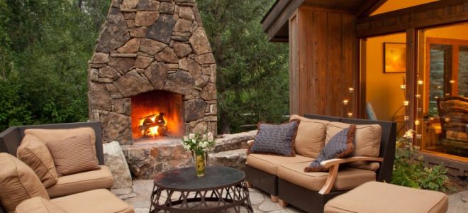 Уютные беседки с камином: 5 достоинств