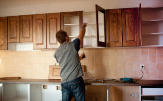 Обновить фасад кухни своими руками: делаем правильно