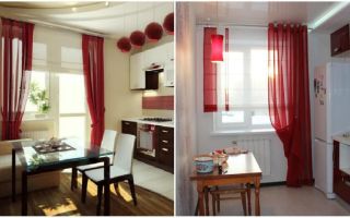 Выбор штор на кухню с балконом: современный дизайн у себя дома