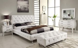 Модная белая мебель для спальни: 5 актуальных решений