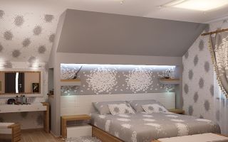 Дизайн спальни в частном доме: фото и 7 советов по планировке