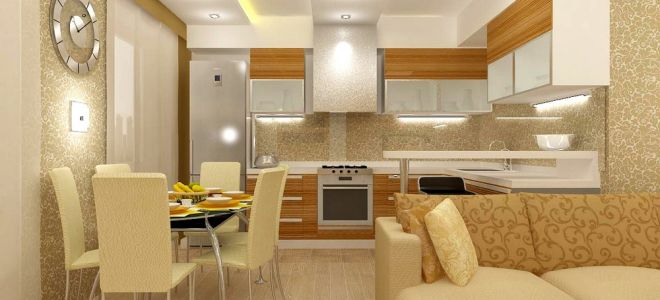 Планировка кухни-гостиной 30 кв. м: дизайн, фото и 3 правила