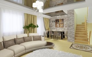 Дизайн зала в частном доме: 4 важных аспекта