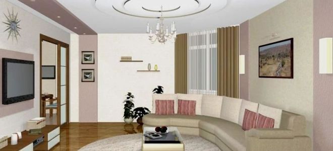 Гармоничный дизайн зала в квартире 18 м кв.: фото и 5 направлений