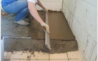 Устройство бетонной стяжки: 4 шага к заливке