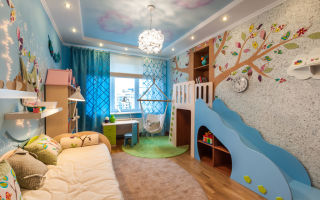 Образцовые обои для детской комнаты для мальчика: фото в интерьере
