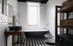 Современная ванная в стиле лофт: особенности интерьера
