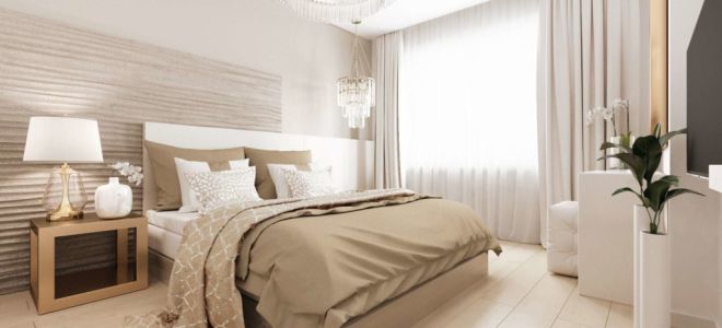 Нежная белая кровать в интерьере спальни: фото и 3 причины выбора
