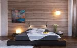 Правила оформления спальни в стиле модерн: 6 возможных материалов отделки