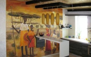 Кухни в африканском стиле: дерзкий и оригинальный интерьер
