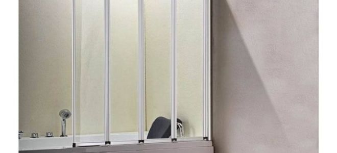 Раздвижная ширма для ванной: виды и 5 советов по выбору