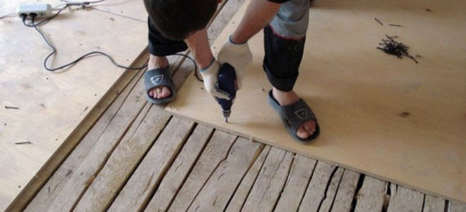 Что необходимо для выравнивания пола фанерой: 10 советов