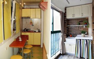 Устройство кухни на балконе: удобство и функционал