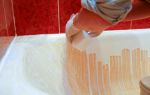Как выполнить покрытие ванны акрилом и 4 преимущества материала