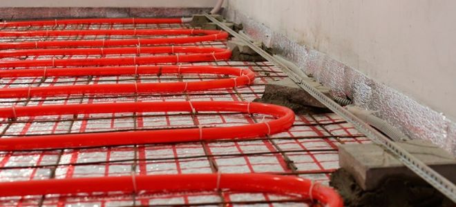 Монтируем теплый пол в стяжку: 9 нюансов