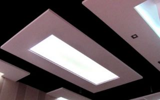 Световые панели на потолок: 4 вида, правила выбора и монтажа
