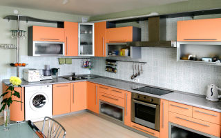 Кухня персикового цвета: как не ошибиться с цветовыми сочетаниями