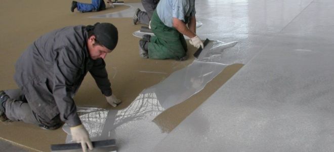 Эпоксидные полы: качество на века