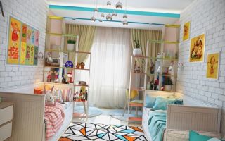Детская комната для мальчика и девочки: делаем совместное проживание комфортным