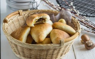 Вкусные пирожки с картошкой и грибами: пошаговый рецепт