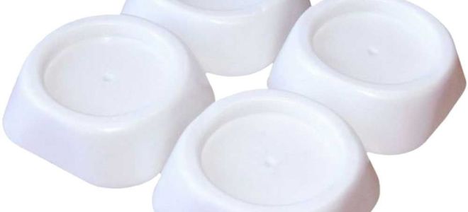 Практичные антивибрационные подставки для стиральной машины: 4 вида